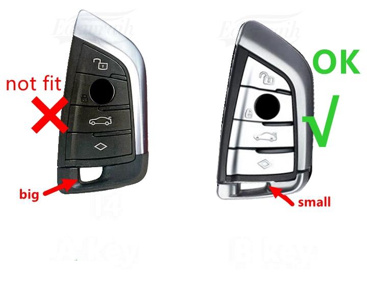 Innenraumleisten Auto Alcantara Schlüsseletui Abdeckung Halter Kette Für BMW G20 G30 X1 X3 X4 X5 G05 X6 F20 G21 f40 f80 35i 3 5 7 Interi