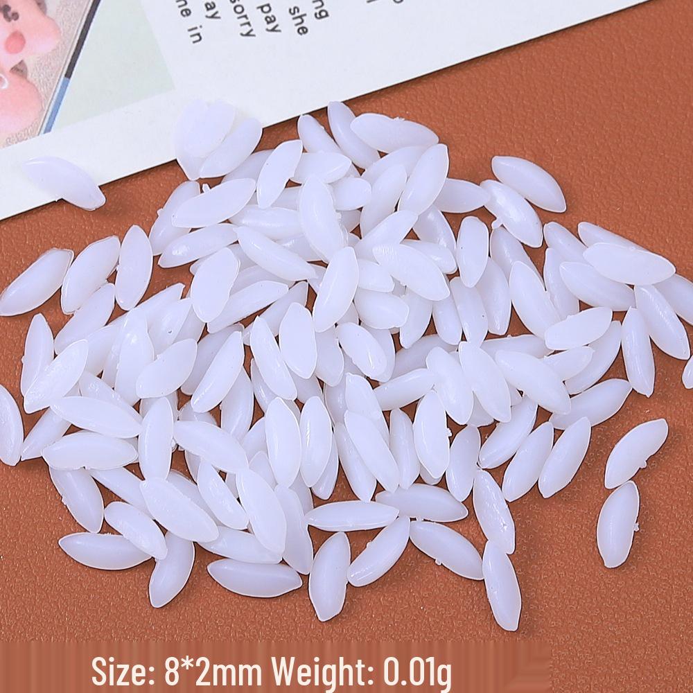 DIY Resin Play Food Accessories: Corn, Shrimp, Cream Glue, Hair Clip Figurines