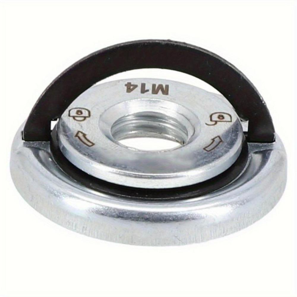 1 piuliță cu flanșă cu eliberare rapidă M14 filet polizor unghiular eliberare piuliță de blocare placă de presare pentru flanșă de prindere a polizorului unghiular