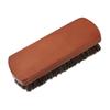 Genuine Horsehair Wooden Brush Car Detailing Polishing Buffing Brush Soft Horsehair Leather Brush Multifunctional Cleaning Tools