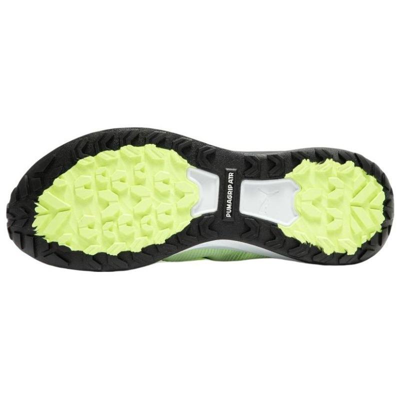 Puma Men's Green Black Fast-Trac Nitro Low Top Running Shoes 377044-08