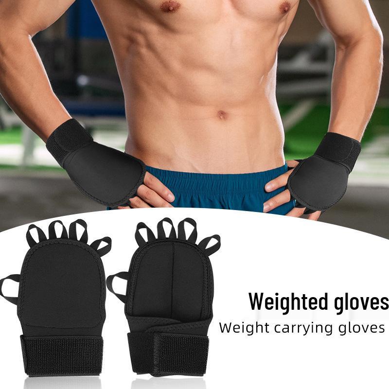 Weighted Adjustable Fitness Gloves for Boxing, Exercise & Wrist Support