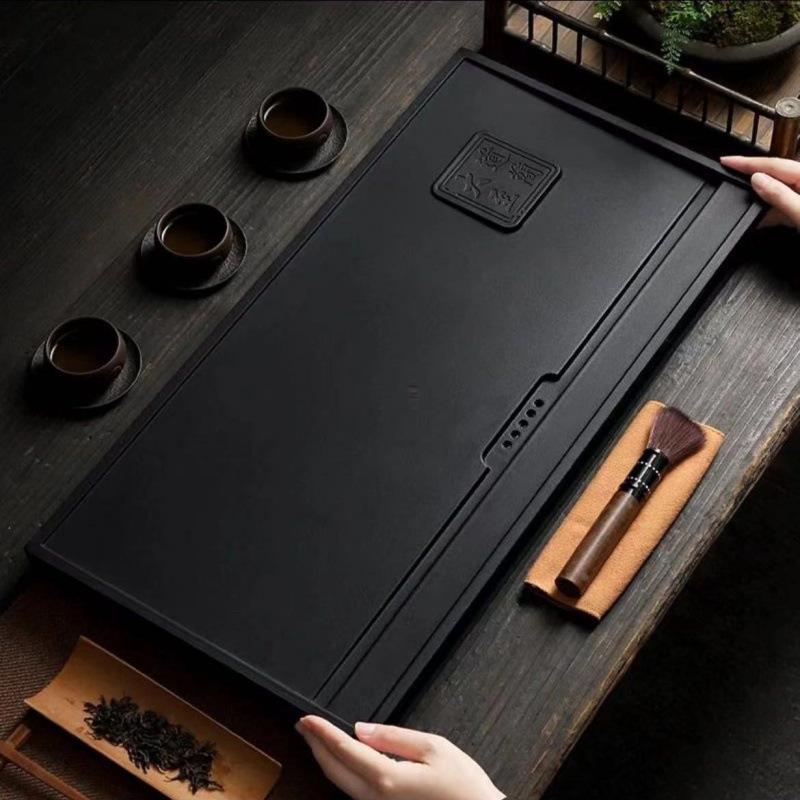 Natural Wujin Stone Kung Fu Tea Set with Tea Tray