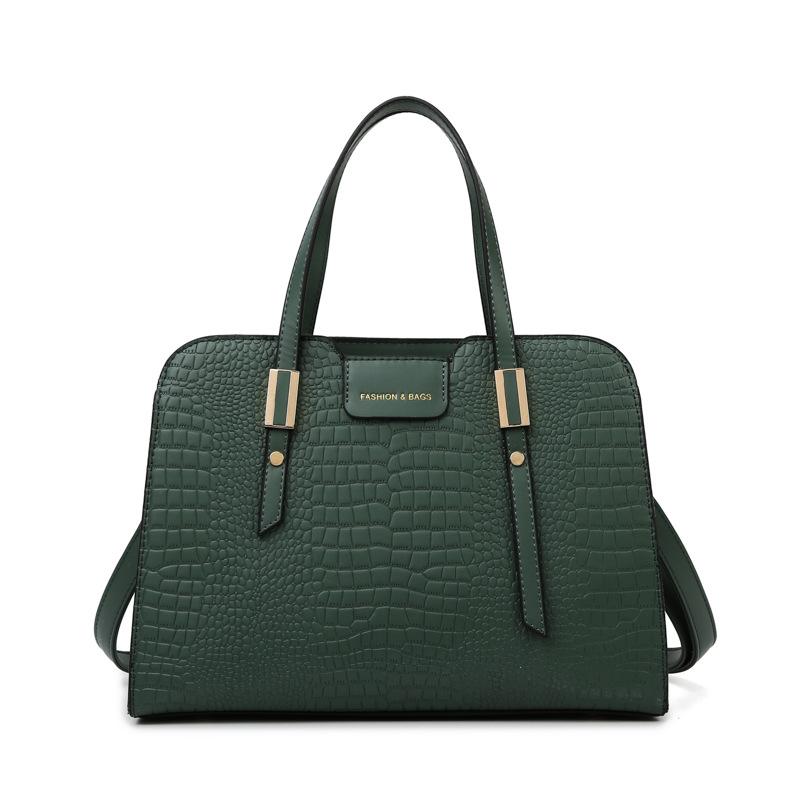 Women’s Handbag Set Embossed PU Leather Tote Shoulder Crossbody Top Handle Bags