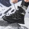 Zimní sněhule pro muže Ženy zahřejí Bavlněné boty Outdoorové turistické boty Plyšové teplé vysoké kotníkové boty Mužské tenisky