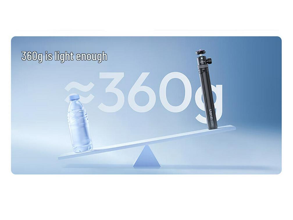 Ulanzi TT24 Floor-Standing Pop-Up Selfie Stick Tripod Quick-Release Plate for Camera, Mirrorless Camera, and Gimbal.