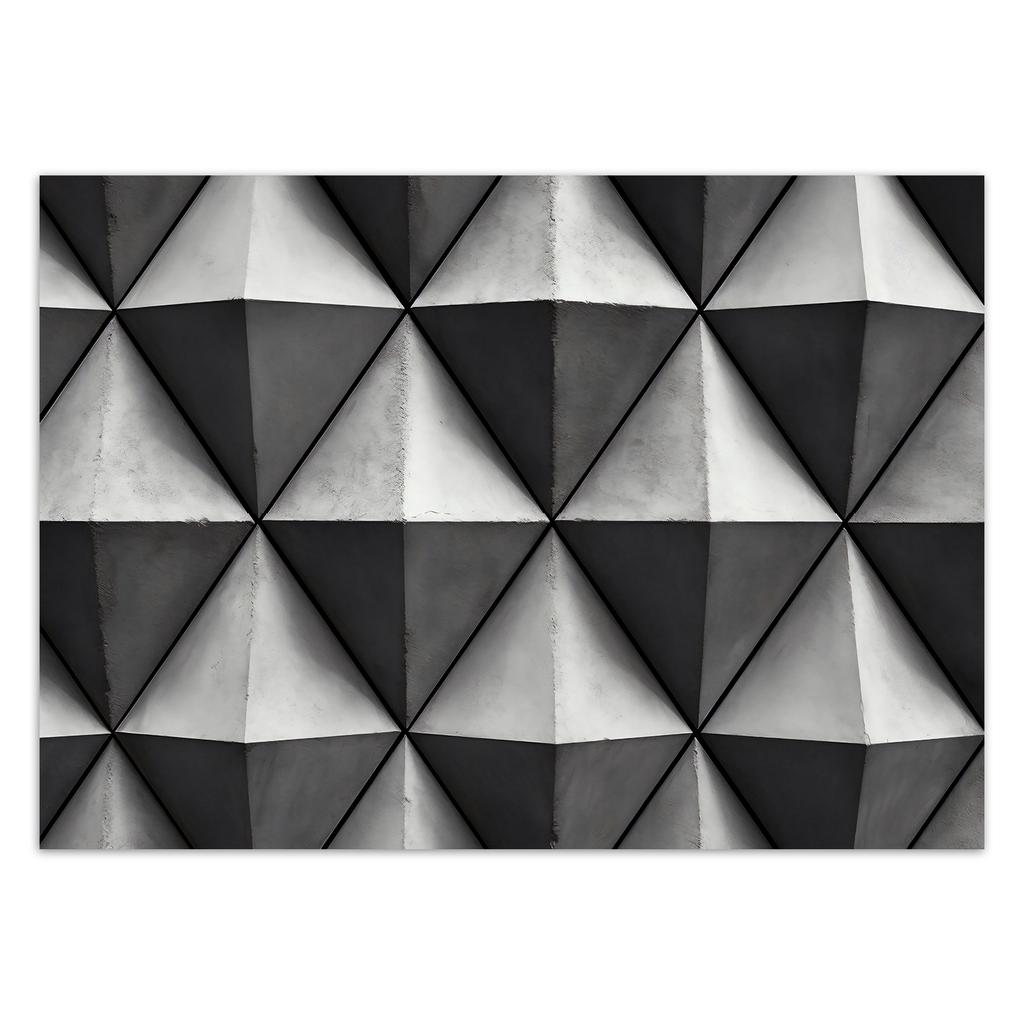 Wallpaper Geometric Triangles 3D