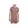 Adidas Originals Trefoil Logo Striped Short Sleeve T-Shirt Men Tops Dirty-Pink HM9326