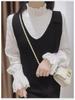 Women's Thickened Velvet Lace Half-Turtleneck Top - Elegant Autumn/Winter 2024 Fashion