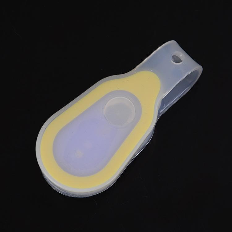 D5 Night Safely Nursing LED Flashlights edc Clip on Night Light Hands Free Strong Magnetic with a Keychain for Running Emergency