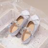 Children's Princess Shoes Korean Version of Rhinestone Children's Small Leather Shoes Spring and Autumn Soft-soled Children's Single Shoes