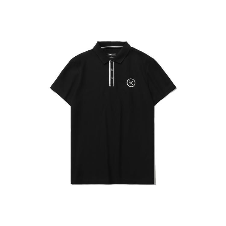 Li Ning Polo Shirts Men's Polo Collar Moderate Straight Fit APLR021-1