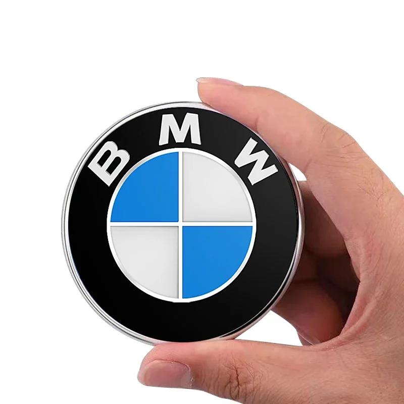LRUUQ1 74mm 82mm Car Front Hood Emblem Logo Rear Trunk Badge for BMW E30 E38 E39 E46 E60 E61 E90 X1 X3 X4 X5 X6 E70 E83 X5 F10 F30 F32