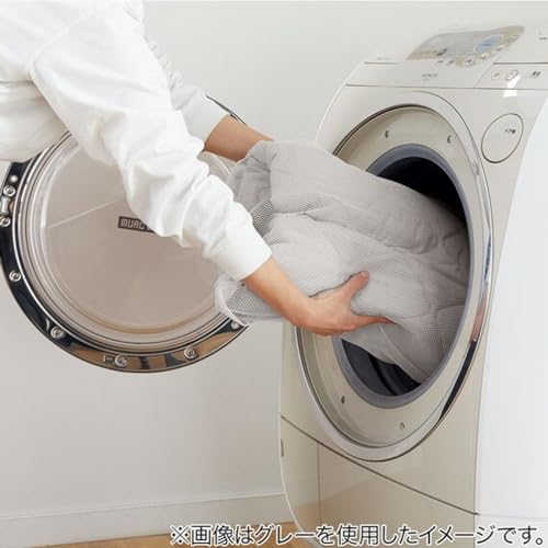 Nitori Box Pad, Organic Cotton Blend, OG2 T01 NF, Semi-Double Size, Beige, NITORI 7566772