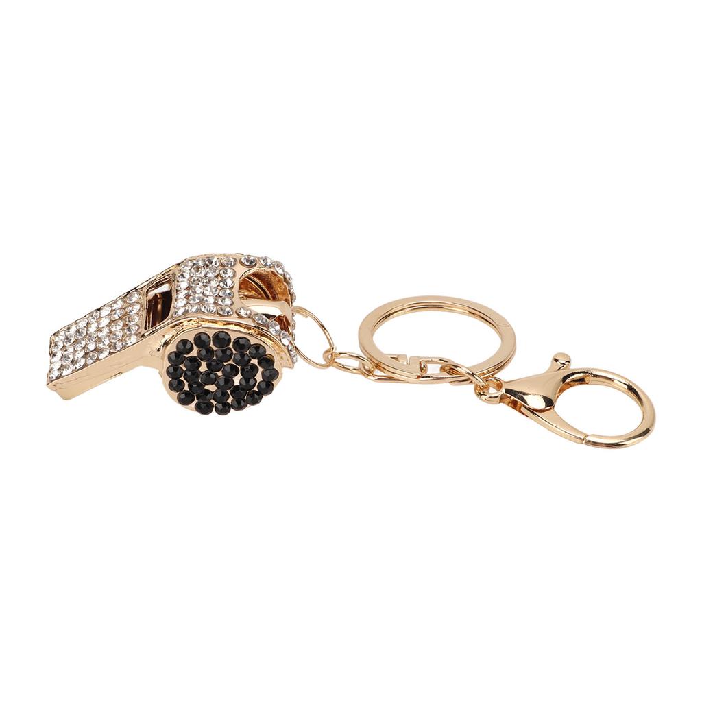 Keychain Zinc Alloy   Whistle Keychain Bag Decoration Ornament Metal Pendant Craft Jewelry Small Gift