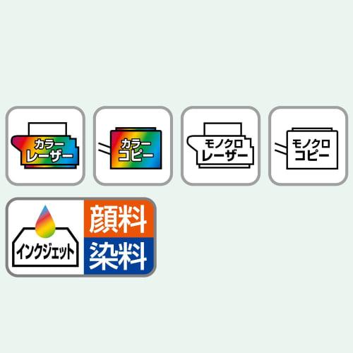 KOKUYO Color Laser Inkjet Label Stick and Peel KPC-HH124-20