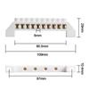 Brass Zero Row Multi-specification With Hole Screw Brass Terminal Block Grounding Terminal Block Power Distribution Cabinet