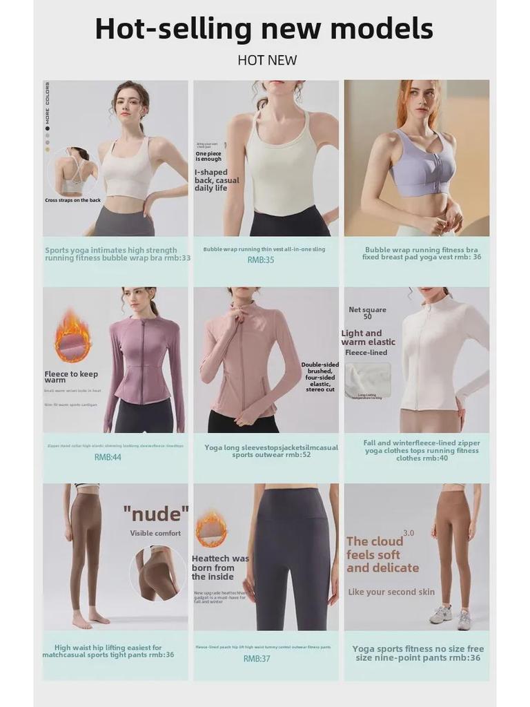 High-End Damen Slim-Fit Langarm Fitness-Tops für Pilates, Yoga und Herbstlauf