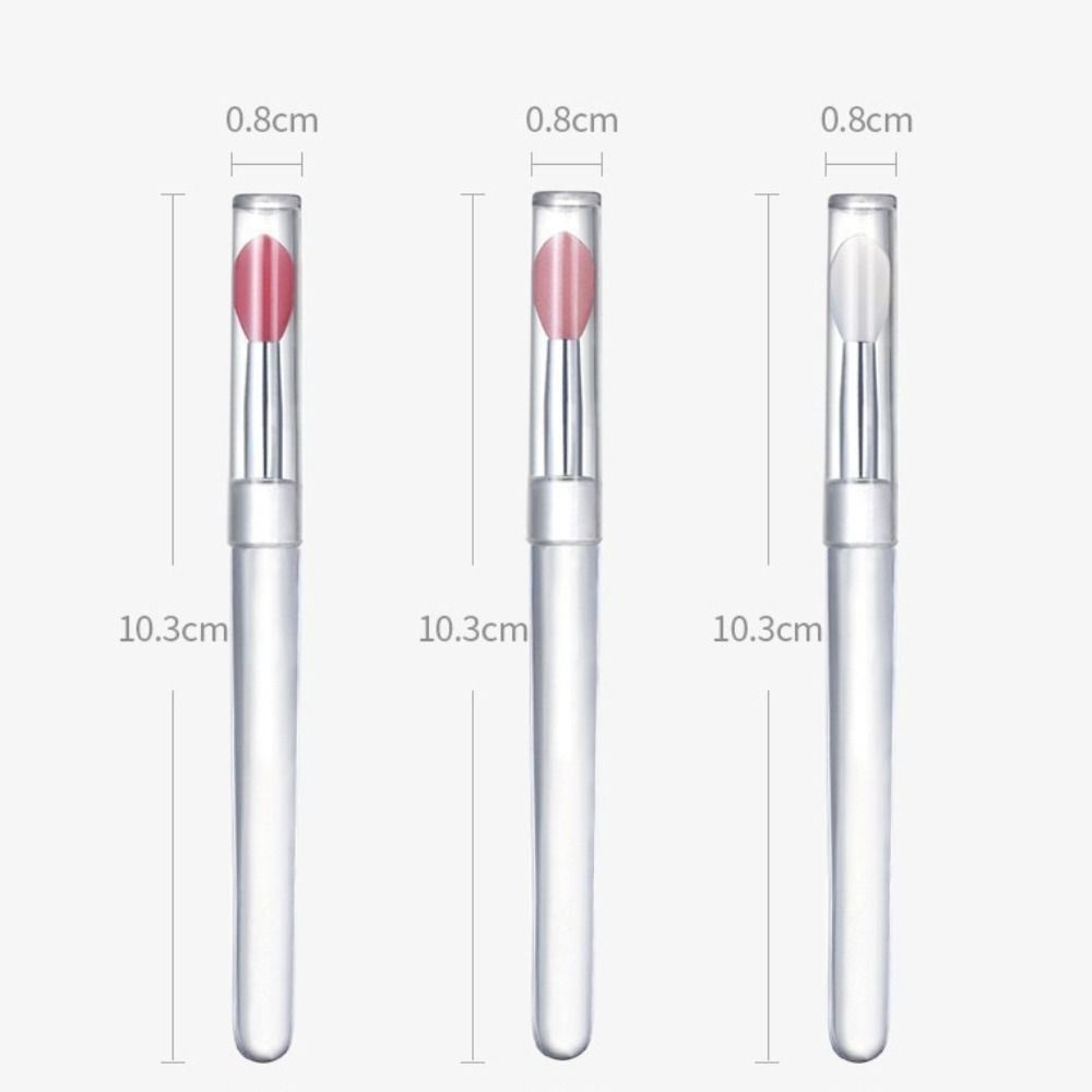 Manicure Tools Nail Arts Silicone Applicator Stick Nail Brush Tool Manicure Painting Brush