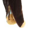DSQUARED2 made in Italy Leather switching Mouton collar Corduroy jacket Women Used