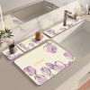 Soft Diatomaceous Earth Absorbent Drying Mat