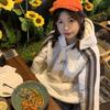 Vintage Oversized Hoodies Women Hip Hop Style Cyber Y2k Hooded Sweatshirts Kpop Grey Harajuku Pullover Baddie Streetwear