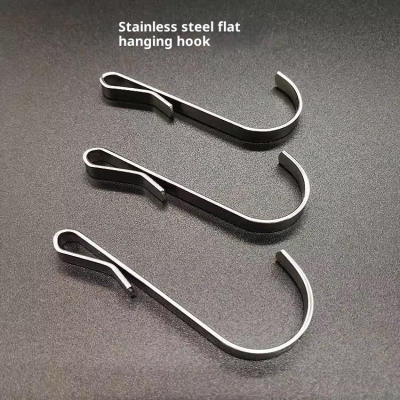 10Pcs - Snap-On Clip Hooks For Wire Shelving, Shelves, And Sink Grates - Versatile J-Hook Hangers For Kitchen, And Office Use