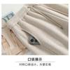 Womens Wide Leg Straight Cut Pants Winter Thick Loose Fit High Waist Casual Trousers