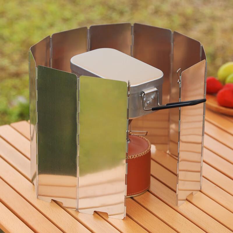 Portable Camping Stove Windshield
