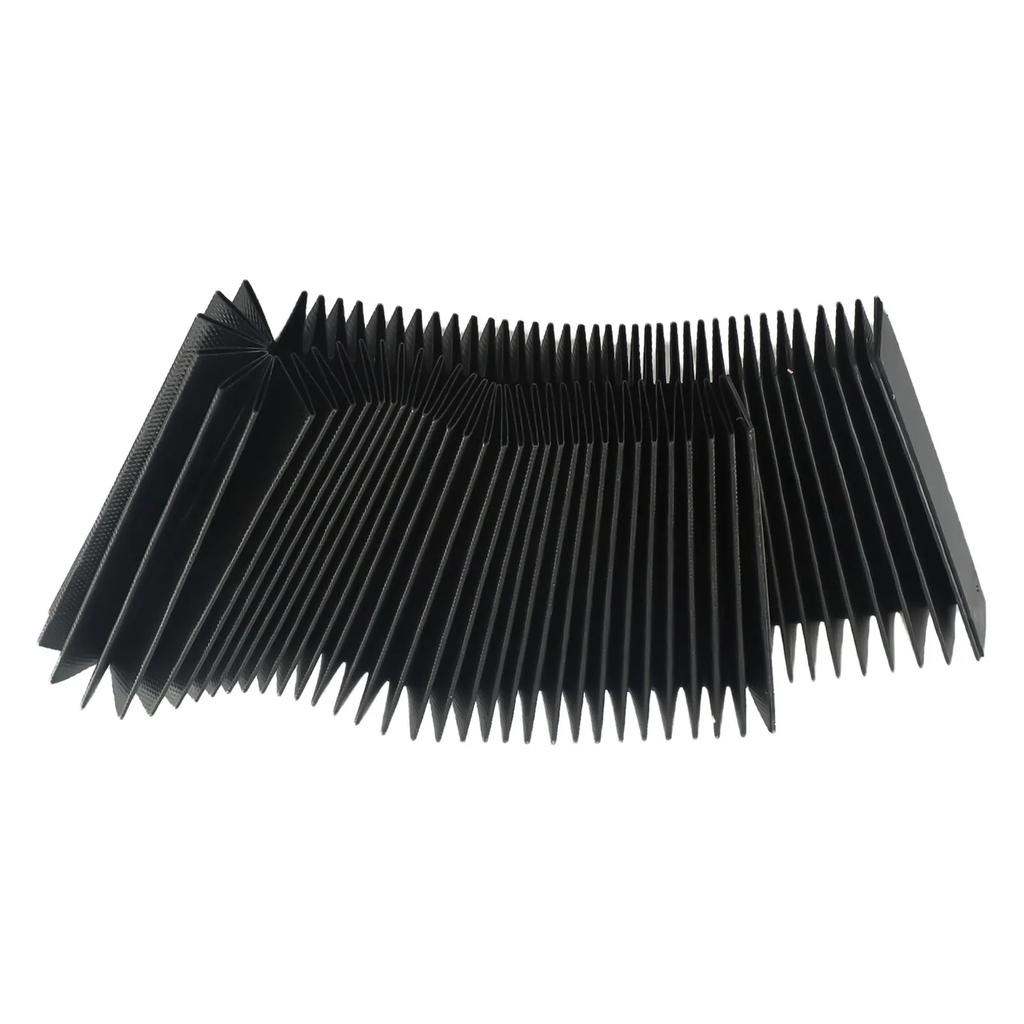 Milling Machine Flexible Protective Flat Accordion Bellows Cover Tool Guard Dust Cloth Flat Accordion Bellows Engraver Machine