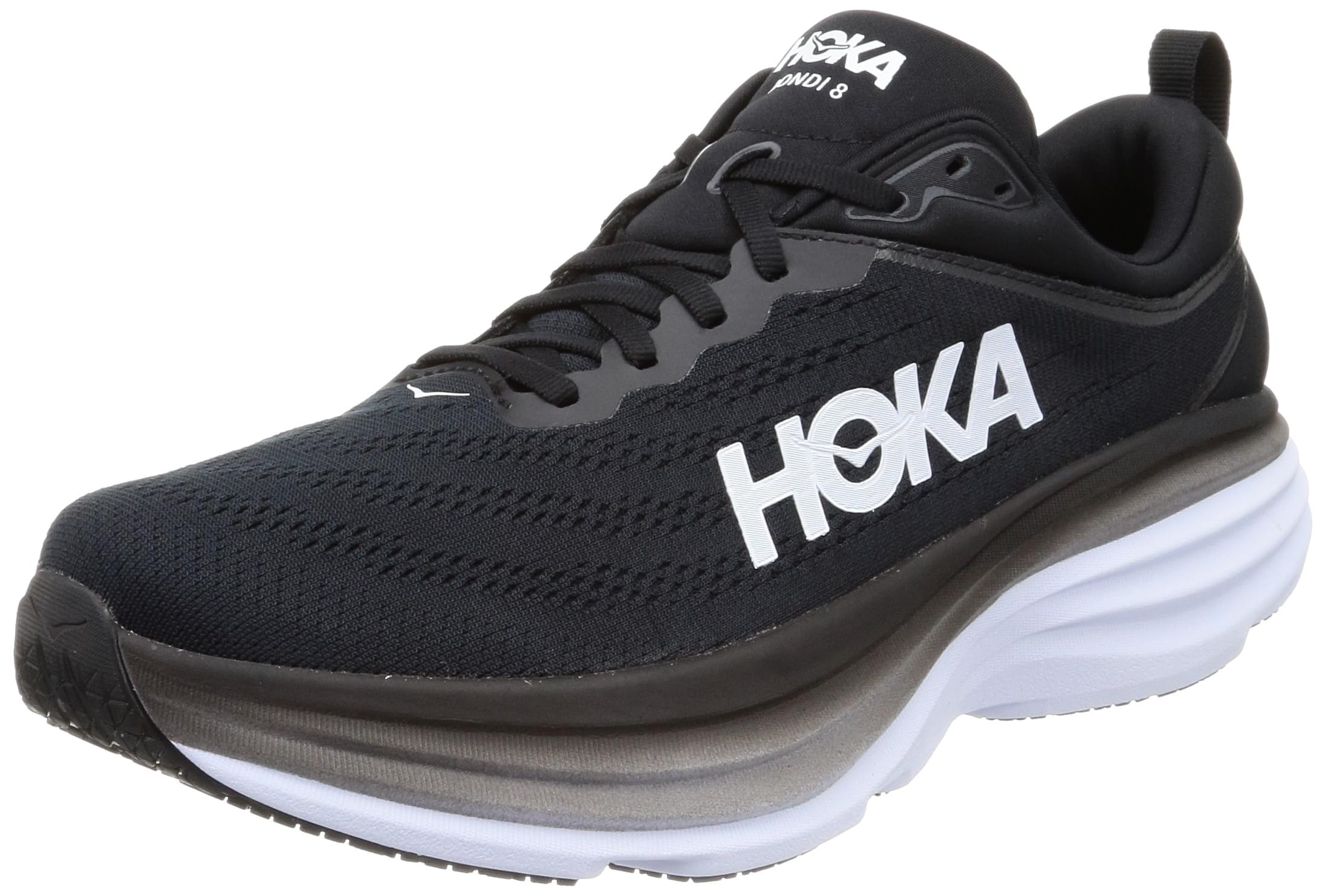 

Hoka One One Bondi 8 Size E Size Men s Sneakers, Black-White, (1127953), 28.5cm (Product Code E)