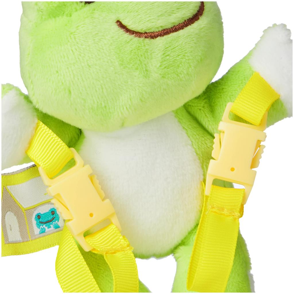 Nakajima Corporation Pickles Safely Returned Frog Bean Doll Mini Backpack, Green, 167934-22