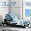 Kitchen Dish Drain Rack Multi-functional Drying Rack New Storage Rack  Countertop Shelf