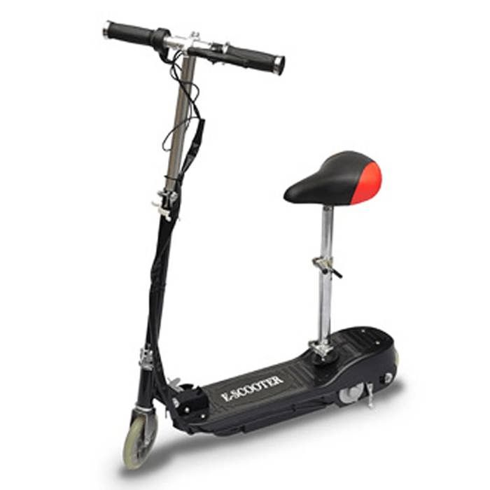 Trottinette électrique - vidaXL - 90311 - 120 W - Siège pliable - Vitesse 12 km/h