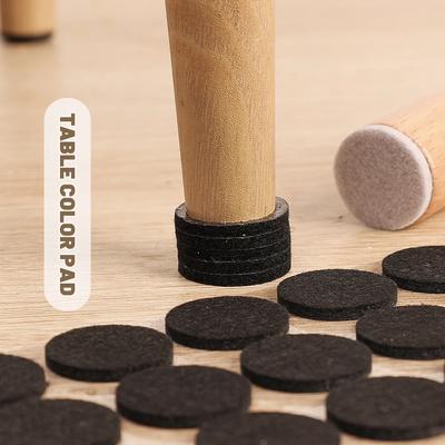 90/18Pcs Self Adhesive Felt Furniture Pads Anti Slip Hardwood Floor Protector Mat Anti-Scratch Hardware Table Floors Felt Pads