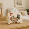 Taschentuchbox, Vintage Taschentuchhalter, Geeignet für Küche, Wohnzimmer, Schlafzimmer, Badezimmer und Auto
