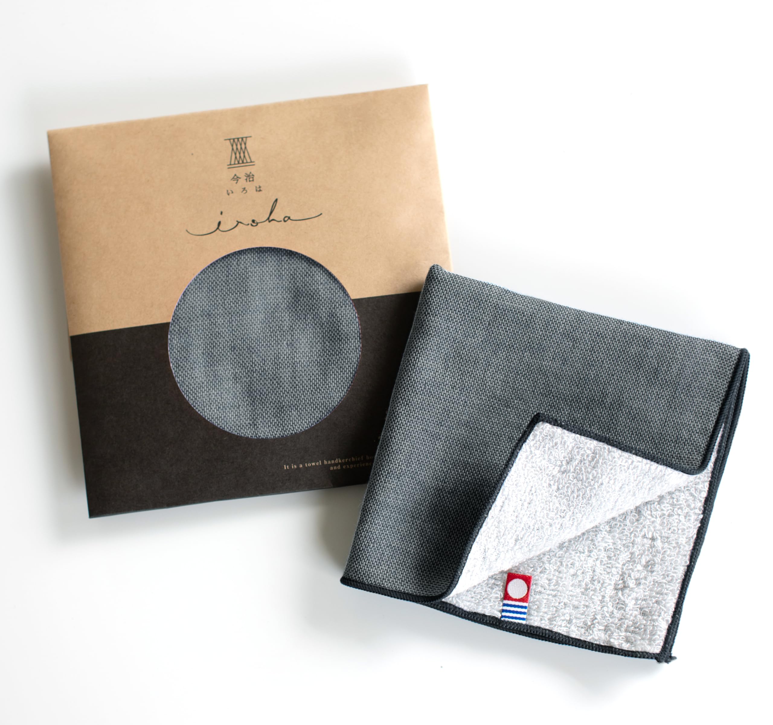 

Лучшая фабрика Имабари Ироха 25см х Имабари Хлопковое полотенце на пенсию Возвращение Маленькое черное полотенце, Однотонное, 25см, Носовой платок, Мужской подарок, 100% марля, Подарок, чёрный