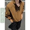 Mens American High Street Thin Breathable Upf50 Sunscreen Deconstructed Splicing Open Front Jacket