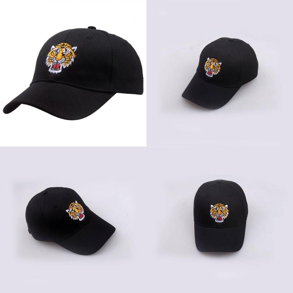 Baseball Tiger Embroidered Caps Men Women Unisex Streetwear Skateboard Hats