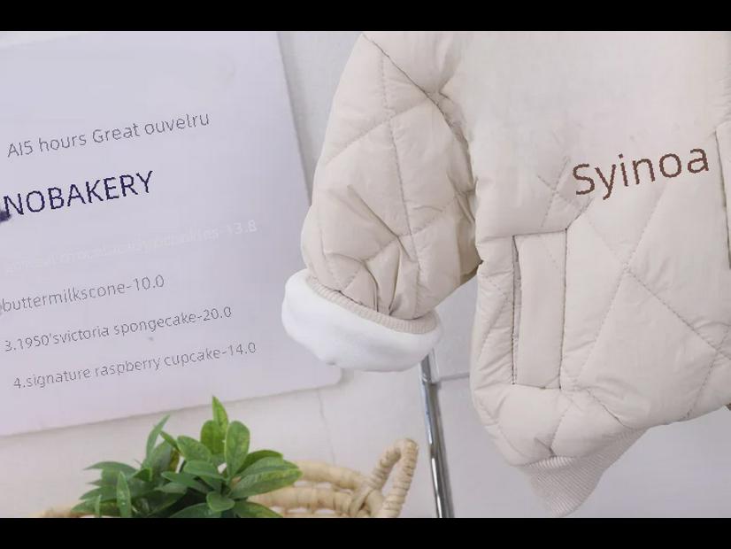 Autumn/Winter Quilted Baby Two-Piece Suit - Cute and Cozy Unisex Winter Outfit