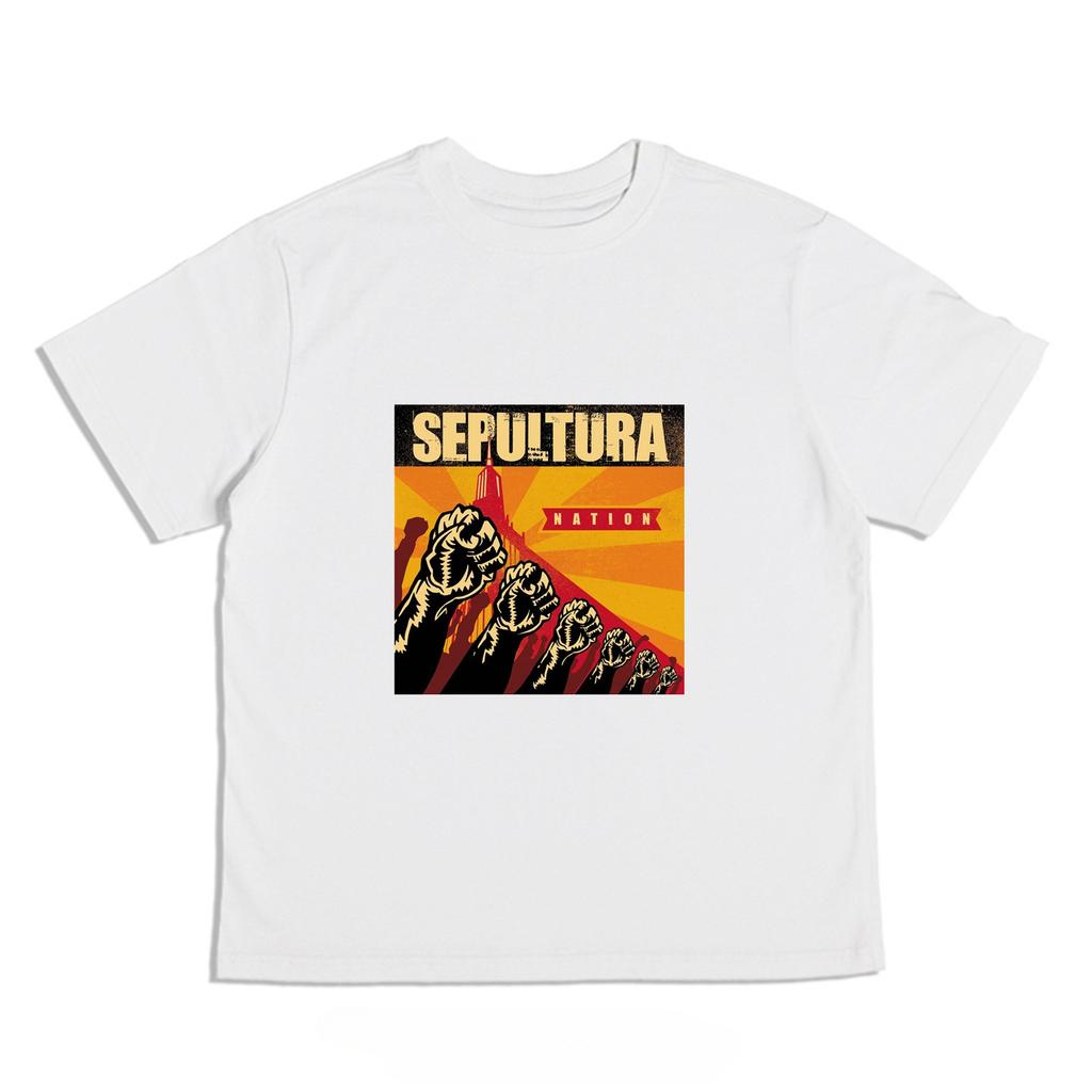 Heavy Metal SEPULTURA Brazilian Burial Band Album Print TShirt 100 Cotton Punk for Men and Women