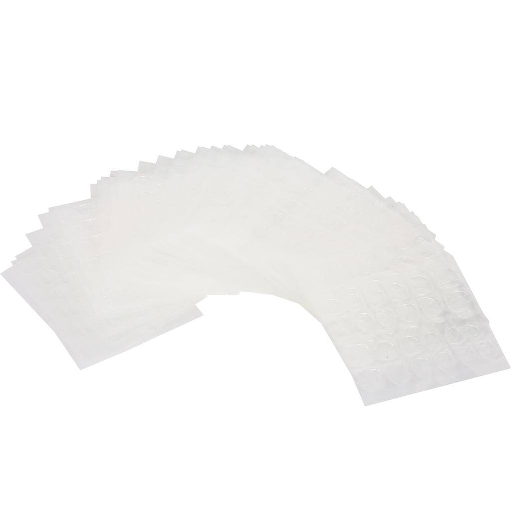 50 Sheet Fake Nail Adhesive Tabs DoubleSided Waterproof Transparent Gel Nail Tape