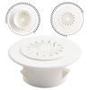 Ventilation Parts Grille Cover 1PC Non toxic White Plastic 40mm 100mm Air Vent Grille Parts For Air Vent Grille
