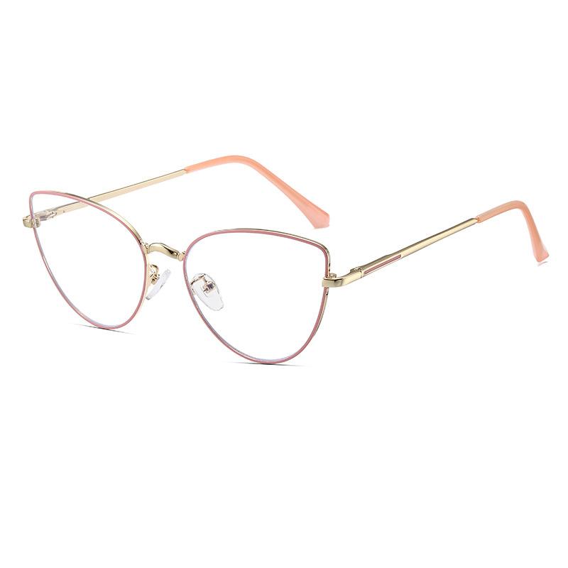 Feminino Anti Blue Light Glasses Women Cat Eye Optical Myopia Nearsighted Computer Eyewear Minus 2 3 Diopter Glasses