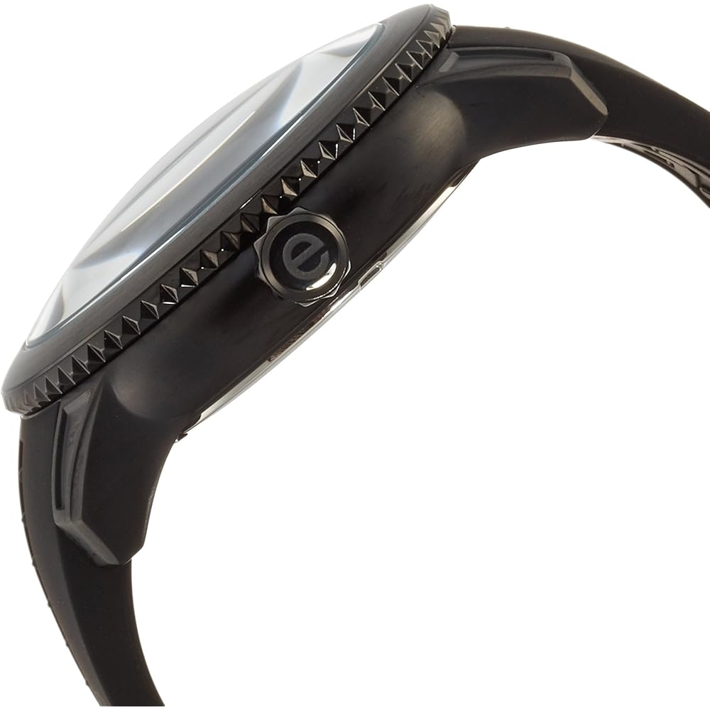 Tendence DOME 45mm Men's Watch, Black Dial, Stainless Steel, Mineral Glass, Quartz Movement, TY013002 [Parallel Import]