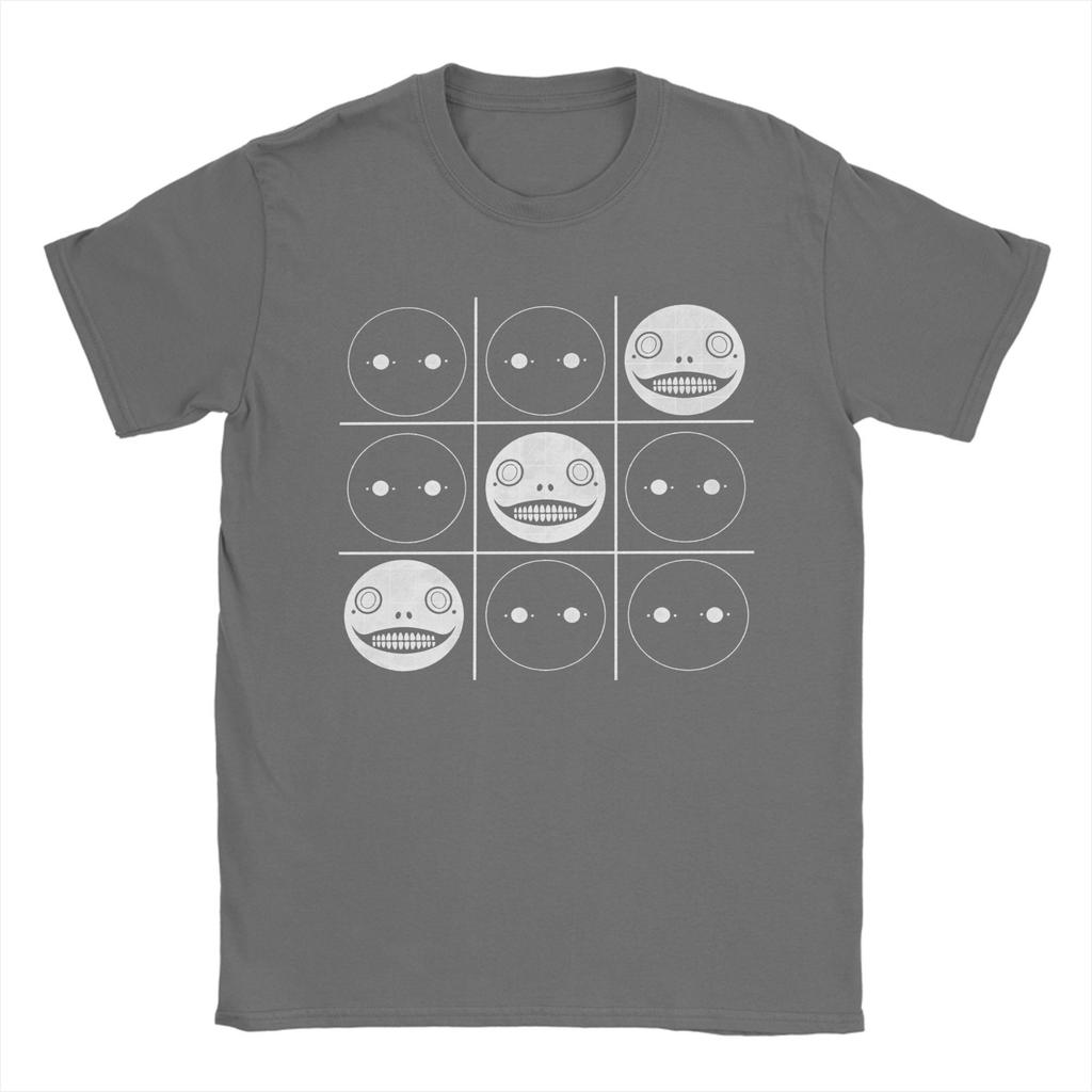 Emil NieR Automata Spel Cosplay Spel 100 Bomulls T-shirt För Män Sommar Grym Harajuku T-shirt Stor Storlek Het Rea Kläder
