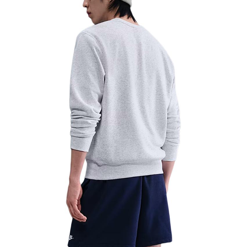 Nike Solid Color Crew Neck Long Sleeve Sweatshirt Men tops FN3889-051