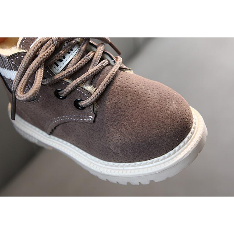 Children's Boots Autumn/Winter Children's Shoes Children's Shoes Flyknit Boys' Boots Girls' Haired Snow Boots