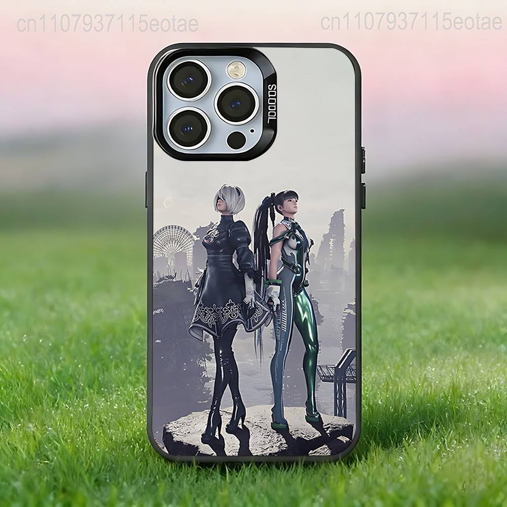 

S-Stellar GAME B-Blade Phone Case For iPhone 17,16,15,14,13,12,11,Pro,Max,Plus,E,Air,Mini Black IMD Cover iPhone12mini