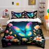 "Radiant butterfly garden dreams" Bedding sets Duvet covers Pillowcases(1* Duvet Cover 2* Pillowcases without duvet insert)